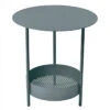 Guéridon De Jardin FERMOB Salsa - Gris Orage -Jardin Meubles Soldes Boutique 327026 table basse gueridon fermob salsa gris orage