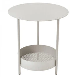 Guéridon De Jardin FERMOB Salsa - Gris Argile