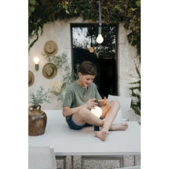 Lampe De Jardin FERMOB Aplô H 24 Cm - Cactus -Jardin Meubles Soldes Boutique 341082 lampe jardin fermob aplo h24 cactus suspendu mural