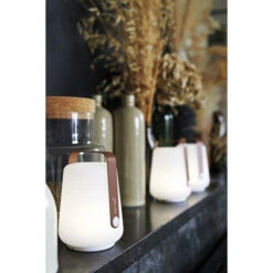 Lot De 3 Lampes Nomades FERMOB Balad H 12 Cm - Ocre Rouge -Jardin Meubles Soldes Boutique 360220 lot 3 lampes nomades fermob balad 12cm ocre rouge ambiance 3