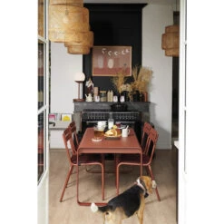 Lot De 3 Lampes Nomades FERMOB Balad H 12 Cm - Ocre Rouge -Jardin Meubles Soldes Boutique 360220 lot 3 lampes nomades fermob balad 12cm ocre rouge ambiance 4