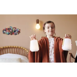 Lot De 3 Lampes Nomades Fermob Balad H 12 Cm Bamboo -Jardin Meubles Soldes Boutique 365100 lot 3 lampes nomades fermob balad h12 bamboo enfant 2