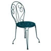 Chaise De Jardin Empilable FERMOB Montmartre - Bleu Acapulco -Jardin Meubles Soldes Boutique 377 21 bleu acapulco chaise 1