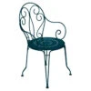 Fauteuil De Jardin Empilable FERMOB Montmartre - Bleu Acapulco -Jardin Meubles Soldes Boutique 377 21 bleu acapulco fauteuil 1