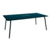 Table De Jardin 8 Personnes FERMOB Monceau 194 X 94 Cm - Bleu Acapulco -Jardin Meubles Soldes Boutique 377 21 bleu acapulco table 194 x 94 cm 1