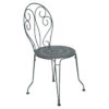 Chaise De Jardin Empilable FERMOB Montmartre - Gris Orage -Jardin Meubles Soldes Boutique 460126 chaise jardin empilable fermob montmartre gris orage