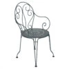 Fauteuil De Jardin Empilable FERMOB Montmartre - Gris Orage -Jardin Meubles Soldes Boutique 460226 fauteuil jardin empilable fermob montmartre gris orage