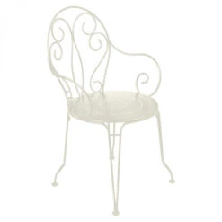 Fauteuil De Jardin Empilable FERMOB Montmartre - Gris Argile