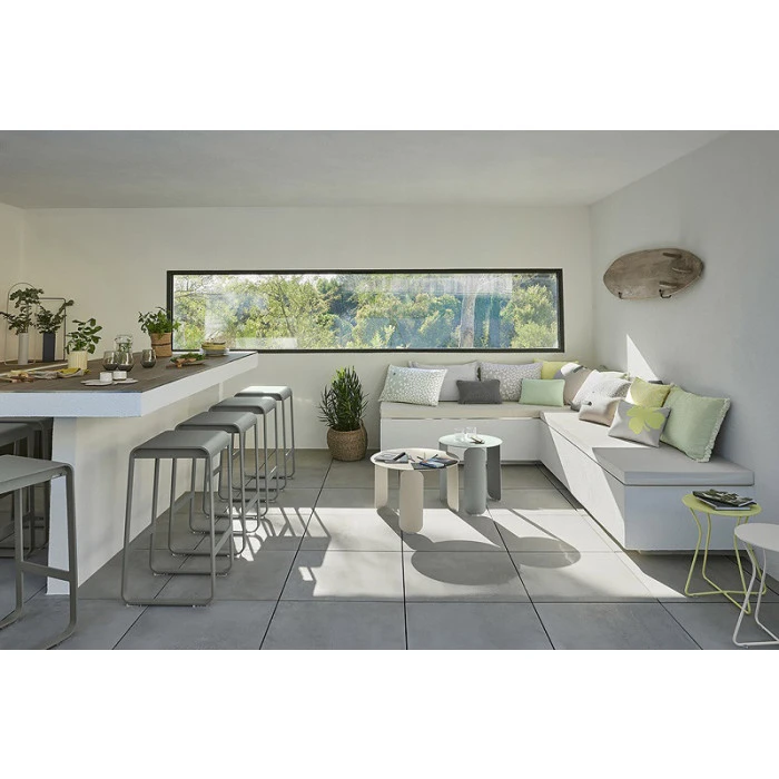 Tabouret De Jardin FERMOB Cocotte - Blanc Coton 4 Tabouret De Jardin FERMOB Cocotte - Blanc Coton – Image 2