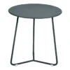 Table D'appoint FERMOB Cocotte - Gris Orage -Jardin Meubles Soldes Boutique 470326 table appoint fermob cocotte gris orage