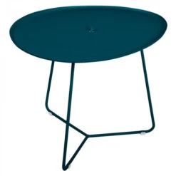 Table Basse FERMOB Cocotte - Bleu Acapulco