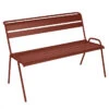 Banc De Jardin FERMOB Monceau - Ocre Rouge -Jardin Meubles Soldes Boutique 481020 banc jardin fermob monceau ocre rouge