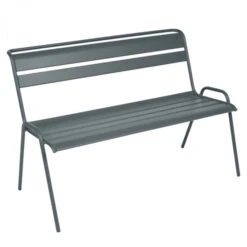 Banc De Jardin FERMOB Monceau - Gris Orage