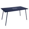 Table De Jardin 6 Personnes FERMOB Monceau 146 X 80 Cm - Bleu Abysse 2 Table De Jardin 6 Personnes FERMOB Monceau 146 X 80 Cm - Bleu Abysse -Jardin Meubles Soldes Boutique 483192 table jardin fermob monceau 146 80 cm bleu abysse