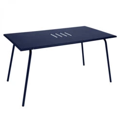 Table De Jardin 6 Personnes FERMOB Monceau 146 X 80 Cm - Bleu Abysse