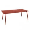 Table De Jardin 8 Personnes FERMOB Monceau 194 X 94 Cm - Ocre Rouge 1 Table De Jardin 8 Personnes FERMOB Monceau 194 X 94 Cm - Ocre Rouge -Jardin Meubles Soldes Boutique 483220 table jardin fermob monceau 194 94 cm ocre rouge