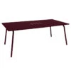 Table De Jardin 8 Personnes FERMOB Monceau 194 X 94 Cm - Cerise Noire -Jardin Meubles Soldes Boutique 4832b9 table jardin fermob monceau 194 94cm cerise noire