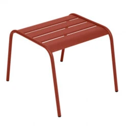 Table Basse / Repose-pieds FERMOB Monceau - Ocre Rouge