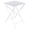 Table De Jardin Pliante 2 Personnes FERMOB Bistro 57 X 57 Cm - Blanc Coton -Jardin Meubles Soldes Boutique 604201 table jardin pliante fermob bistro 57 57 cm blanc coton