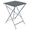 Table De Jardin Pliante 2 Personnes FERMOB Bistro 57 X 57 Cm - Gris Orage -Jardin Meubles Soldes Boutique 604226 table jardin pliante fermob bistro 57 57 cm gris orage