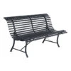 Banc De Jardin FERMOB Louisiane - Carbone -Jardin Meubles Soldes Boutique banc jardin louisiane fermob carbone 1