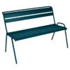 Banc De Jardin FERMOB Monceau - Bleu Acapulco -Jardin Meubles Soldes Boutique banc jardin monceau fermob 2 3 places bleu acapulco 1