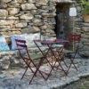 Salon De Jardin Fermob Bistro 57 X 57 Cm Cerise Noire, 2 Personnes -Jardin Meubles Soldes Boutique bistro cerise noire balad basics gordes bcj23 sebastien erome