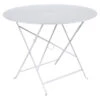 Table De Jardin 4 Personnes FERMOB Bistro Ø 96 Cm - Blanc -Jardin Meubles Soldes Boutique bistro table d96 blanc coton 1