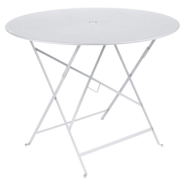 Salon De Jardin Fermob Bistro Ø 96 Cm Blanc, 4 Personnes 4 Salon De Jardin Fermob Bistro Ø 96 Cm Blanc, 4 Personnes – Image 2