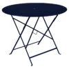 Table De Jardin 4 Personnes FERMOB Bistro Ø 96 Cm - Bleu Abysse 1 Table De Jardin 4 Personnes FERMOB Bistro Ø 96 Cm - Bleu Abysse -Jardin Meubles Soldes Boutique bistro table d96 bleu abysse 1