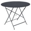 Table De Jardin 4 Personnes FERMOB Bistro Ø 96 Cm - Carbone -Jardin Meubles Soldes Boutique bistro table d96 carbone 1