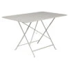 Table De Jardin 6 Personnes FERMOB Bistro 117 X 77 Cm - Gris Argile -Jardin Meubles Soldes Boutique bistro table 117x77 gris argile