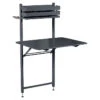 Table De Balcon Pliante FERMOB Bistro - Carbone -Jardin Meubles Soldes Boutique bistro table balcon carbone 1