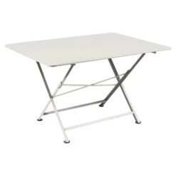 Table De Jardin 6 Personnes FERMOB Cargo 128 X 90 Cm - Gris Argile