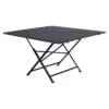 Table De Jardin 8 Personnes FERMOB Cargo 128 X 128 Cm - Carbone