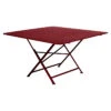 Table De Jardin 8 Personnes FERMOB Cargo 128 X 128 Cm - Piment 2 Table De Jardin 8 Personnes FERMOB Cargo 128 X 128 Cm - Piment -Jardin Meubles Soldes Boutique cargo table piment 1