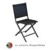Chaise De Jardin Pliante Alizé Thema -Jardin Meubles Soldes Boutique chaise thema epoxy toutes couleurs 1