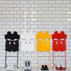 Chaise De Jardin Pour Enfant FERMOB Bistro Mickey Mouse © - Réglisse -Jardin Meubles Soldes Boutique chaise mickey fermob 7 3