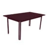 Table De Jardin FERMOB Costa 160 X 80 Cm - Cerise Noire 2 Table De Jardin FERMOB Costa 160 X 80 Cm - Cerise Noire -Jardin Meubles Soldes Boutique costa table 160x80 cerise noire