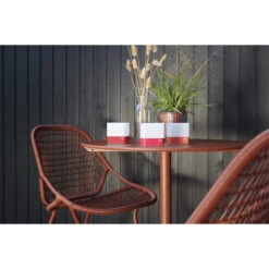 Lot De 3 Photophores FERMOB Cuub - Rouge 21 Lot De 3 Photophores FERMOB Cuub - Rouge -Jardin Meubles Soldes Boutique cuub rouge ambiance fermob 9