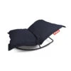Pack Rocking Chair Rock'n'Roll Noir + Pouf Original Outdoor Océan Fatboy -Jardin Meubles Soldes Boutique fatboy original outdoor rock nroll navy