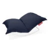 Pack Rocking Chair Rock'n'Roll Gris Clair + Pouf Original Outdoor Océan Fatboy -Jardin Meubles Soldes Boutique fatboy rock chair gris clair bleu ocean