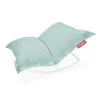 Pack Rocking Chair Rock'n'Roll Gris Clair + Pouf Original Outdoor Écume Fatboy -Jardin Meubles Soldes Boutique fatboy rock chair gris clair ecume