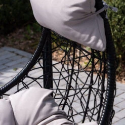 Fauteuil Suspendu Bizzotto Amirantes - Noir -Jardin Meubles Soldes Boutique fauteuil bizzotto amirantes noir 5