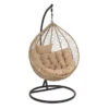 Fauteuil Œuf Suspendu Bizzotto Amirantes - Naturel -Jardin Meubles Soldes Boutique fauteuil bizzotto amirantes oeuf naturel