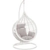 Fauteuil Œuf Suspendu Bizzotto Torres - Blanc -Jardin Meubles Soldes Boutique fauteuil bizzotto torres blanc