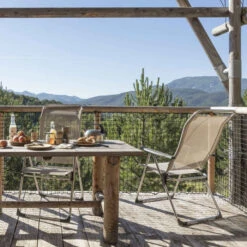 Fauteuil De Jardin LAFUMA Alu Cham Batyline Iso - Seigle -Jardin Meubles Soldes Boutique fauteuil jardin lafuma alu cham batyline iso seigle 3 min