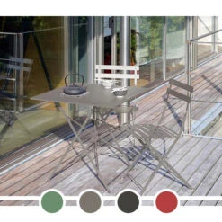 Table De Jardin Alizé Guéridon Cuba 70