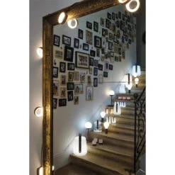 Guirlande Lumineuse FERMOB Hoop - Ocre Rouge -Jardin Meubles Soldes Boutique hoop balad mooon cuub sebastien erome 2 min