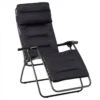 Fauteuil Relax Pliant LAFUMA RSX Clip AirComfort - Acier -Jardin Meubles Soldes Boutique lfm2038.6135 fauteuil relax pliant lafuma rsx clip aircomfort acier